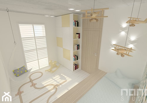 białe mieszkanie - Pokój dziecka, styl nowoczesny - zdjęcie od nanoSTUDIO