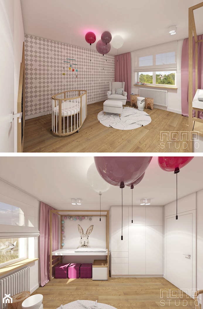 pokój niemowlaka - zdjęcie od nanoSTUDIO - Homebook