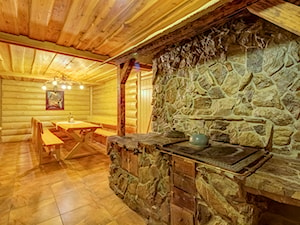 Dom z Bala w Muszynce - Kuchnia, styl tradycyjny - zdjęcie od Fotograf wnętrz Krynica