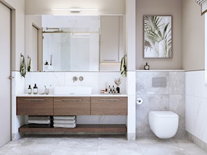 nowoczesna łazienka - zdjęcie od INEKS DESIGN studio projektowe