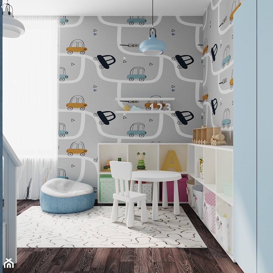 pokój dla chłopca 4 lata - zdjęcie od INEKS DESIGN studio projektowe