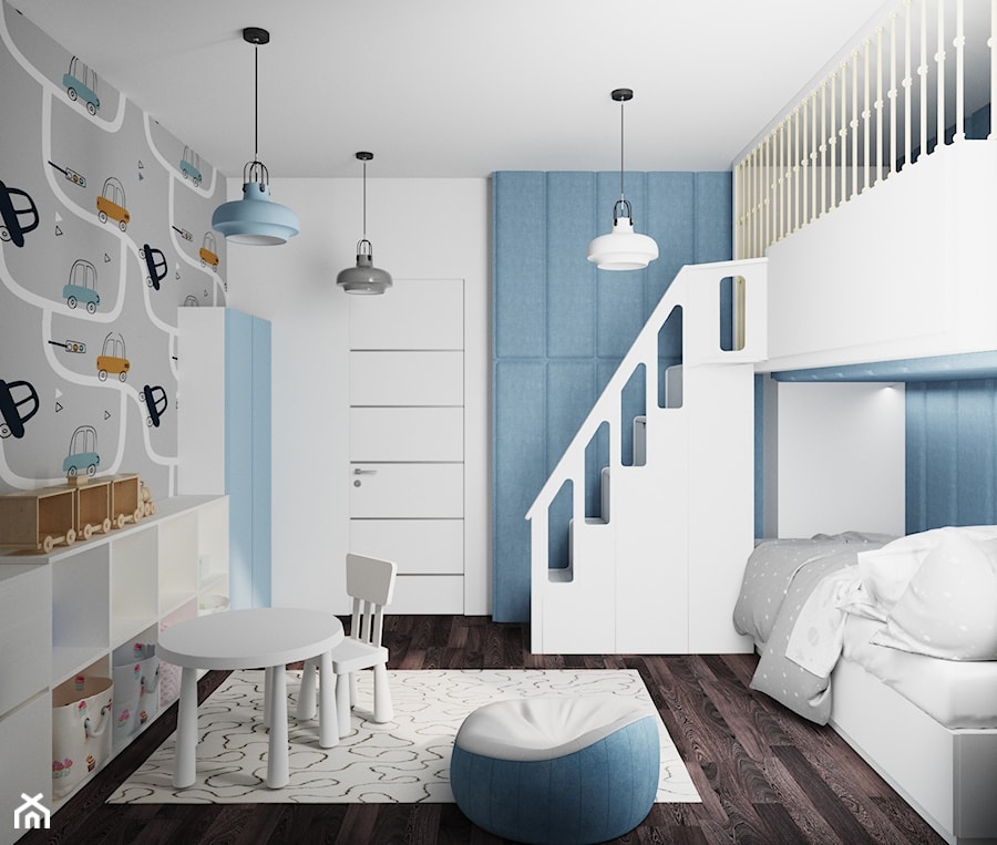 pokój dla chłopca 4 lata - zdjęcie od INEKS DESIGN studio projektowe