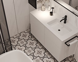 Mozaika w łazience - zdjęcie od INEKS DESIGN studio projektowe - Homebook