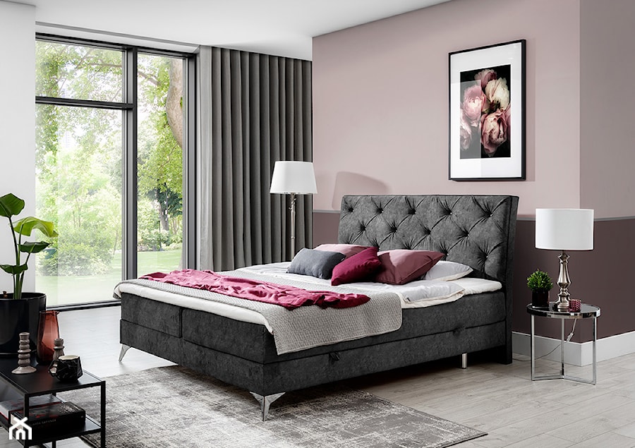 Łóżko Adel - Sypialnia, styl glamour - zdjęcie od ELTAP