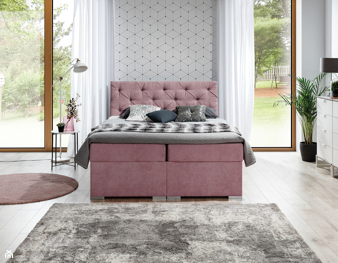 Łóżko kontynentalne Balvin - elegancja w Twojej sypialni - zdjęcie od ELTAP - Homebook