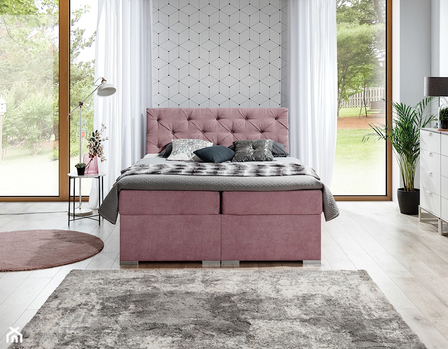 Łóżko kontynentalne Balvin - elegancja w Twojej sypialni - zdjęcie od ELTAP