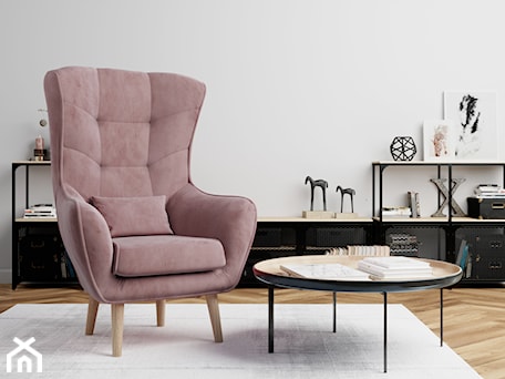 Aranżacje wnętrz - Salon: Fotel Arti 1F pudrowy róż - ELTAP. Przeglądaj, dodawaj i zapisuj najlepsze zdjęcia, pomysły i inspiracje designerskie. W bazie mamy już prawie milion fotografii!