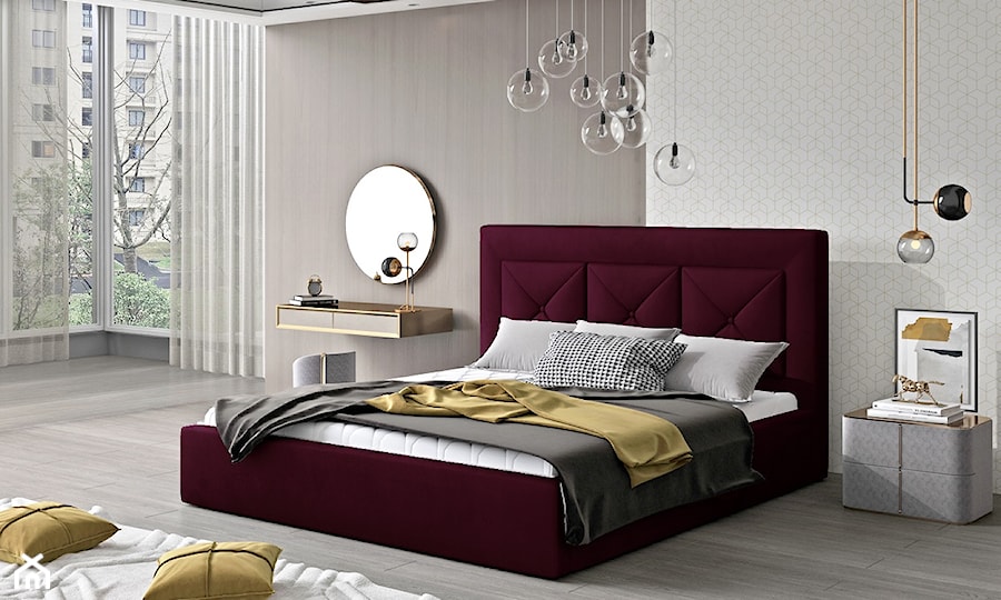 Łóżko sypialniane Cloe - Sypialnia, styl nowoczesny - zdjęcie od ELTAP