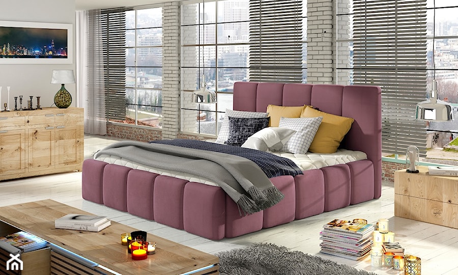 Łóżko sypialniane Edvige - Sypialnia, styl nowoczesny - zdjęcie od ELTAP