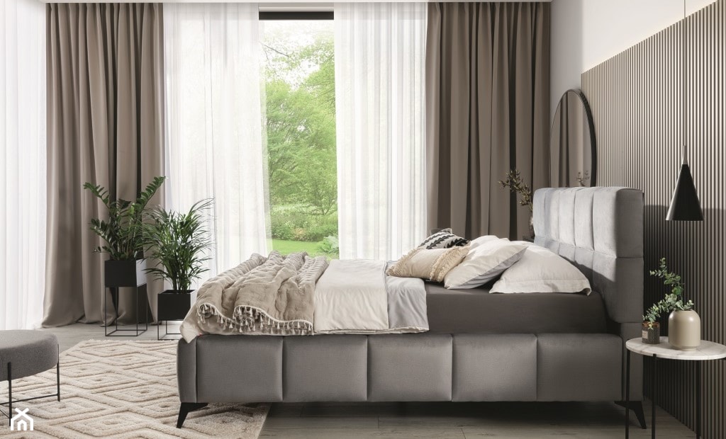 Łóżko tapicerowane Mist - zdjęcie od ELTAP - Homebook