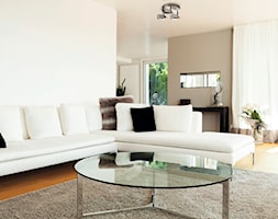 Kanlux Eveli - Średni biały brązowy salon z tarasem / balkonem, styl tradycyjny - zdjęcie od Kanlux - Homebook