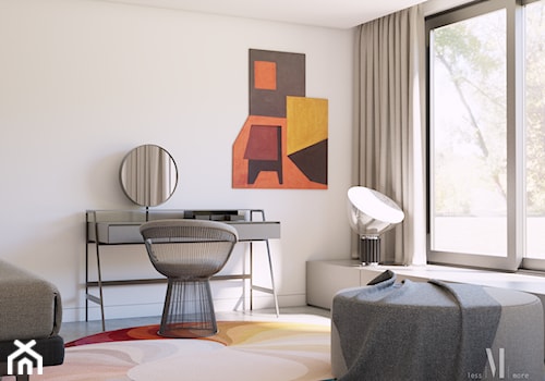 Sypialnia, styl nowoczesny - zdjęcie od LESS \ MORE Studio Projektu