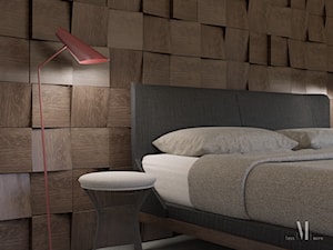 Sypialnia, styl nowoczesny - zdjęcie od LESS \ MORE Studio Projektu