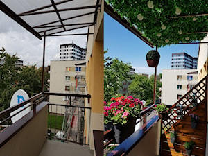 Przytulny balkon - Taras, styl glamour - zdjęcie od Sebastian Tatuś