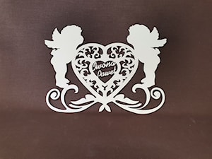 Dekoracyjny panel ślubny - zdjęcie od BIZlaser