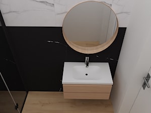Black&White Marble Bathroom/ Czarno- biała łazienka w marmurze 