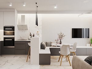 Mieszkanie, ul. Lema - Kuchnia, styl tradycyjny - zdjęcie od Quality Investment, Projekty wnętrz i kompleksowa obsługa inwestycji