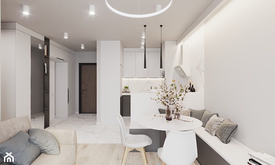 Mieszkanie, ul. Lema - Salon, styl tradycyjny - zdjęcie od Quality Investment, Projekty wnętrz i kompleksowa obsługa inwestycji
