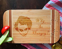 „Why so hungry” Bambusowa deska kuchenna - zdjęcie od Giftgravity - Homebook
