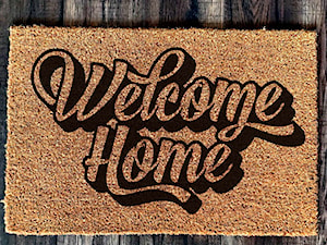 "Welcome home" Wycieraczka kokosowa - zdjęcie od Giftgravity