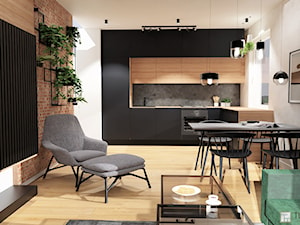 mieszkanie Toruń - Salon, styl nowoczesny - zdjęcie od TuTo Studio