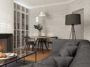 mieszkanie Londyn - Salon, styl skandynawski - zdjęcie od TuTo Studio