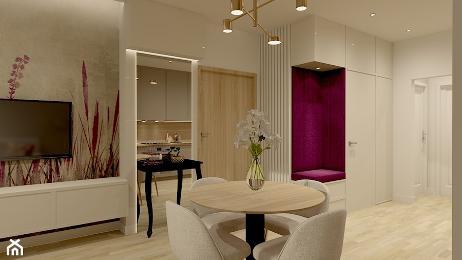 Mieszkanie Żnin - Salon, styl nowoczesny - zdjęcie od TuTo Studio