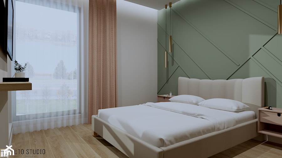 Apartament Gdańsk - Sypialnia, styl nowoczesny - zdjęcie od TuTo Studio
