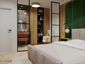 dom w Niemczu - Sypialnia, styl nowoczesny - zdjęcie od TuTo Studio