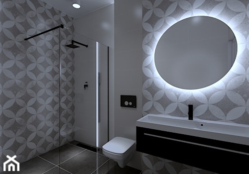 Łazienka, styl minimalistyczny - zdjęcie od Kreska i Kropka