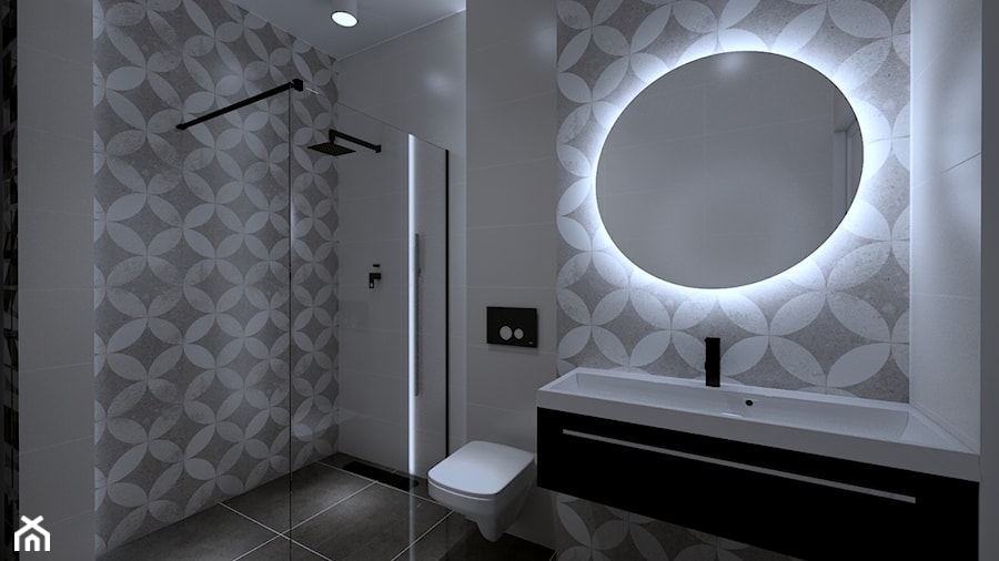 Łazienka, styl minimalistyczny - zdjęcie od Kreska i Kropka