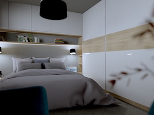 Sypialnia, styl minimalistyczny - zdjęcie od Kreska i Kropka
