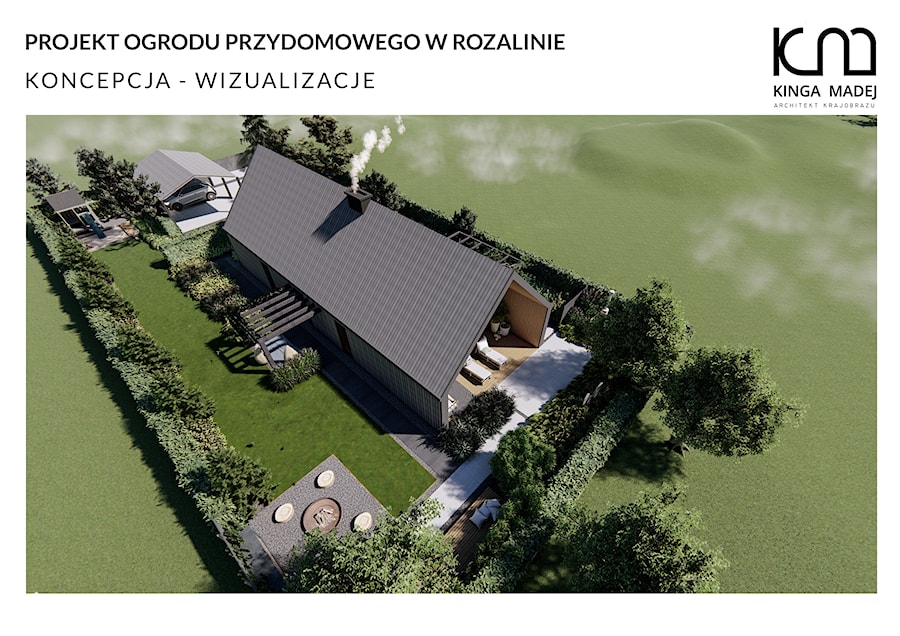 Ogród skandynawski - zdjęcie od Kinga Madej Ogrody