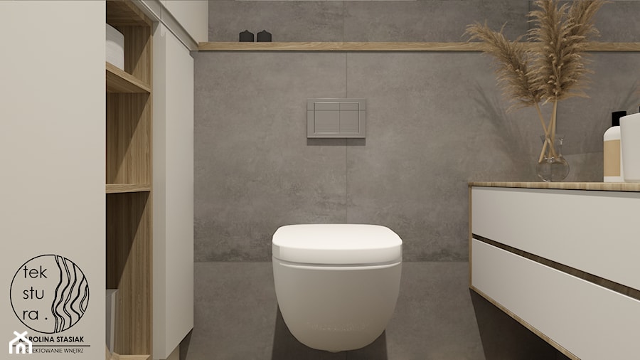 Niewielka toaleta - zdjęcie od tekstura - Karolina Stasiak