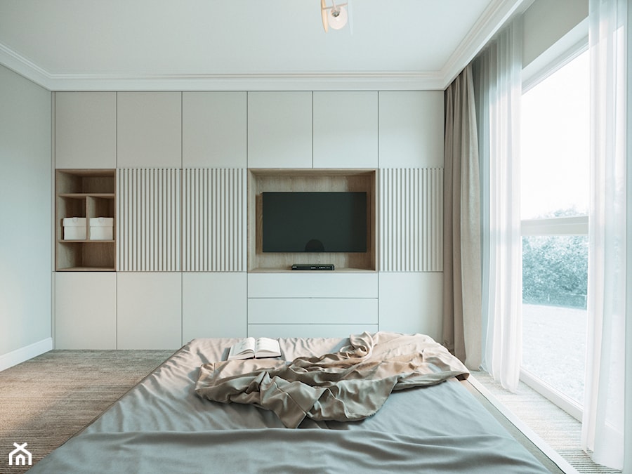 01 - Sypialnia, styl nowoczesny - zdjęcie od Plural Design Consultancy