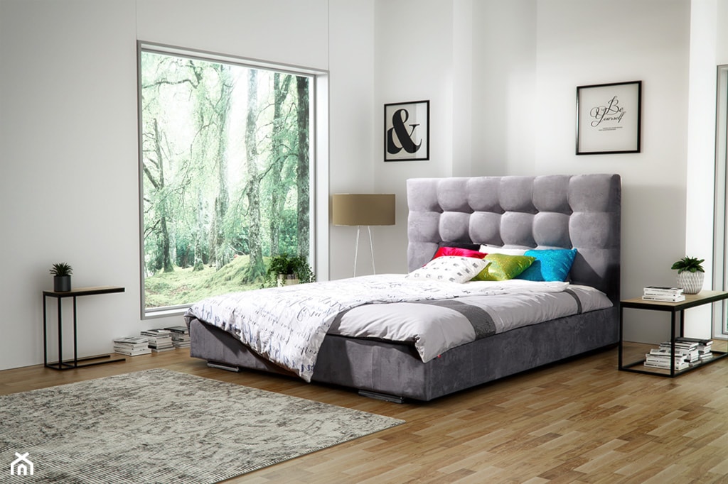 50 odsłon Greya-łóżko tapicerowane Grey ponad 50 kolorów - zdjęcie od beatameble - Homebook