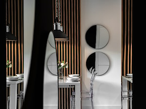 Mieszkanie Beton Drewno - Salon, styl nowoczesny - zdjęcie od mJoy Wnętrza
