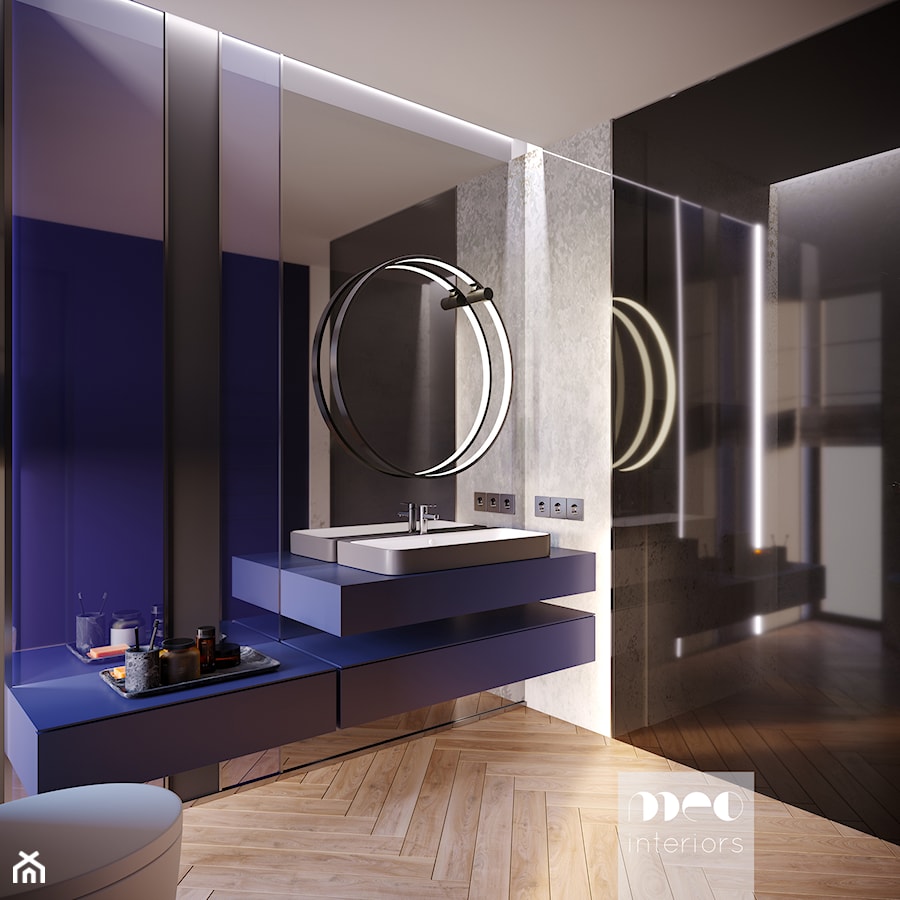 AZURE WATER : ŁAZIENKA - Łazienka, styl nowoczesny - zdjęcie od MEO interiors