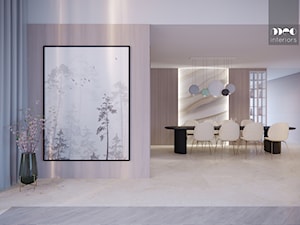 BLUSH PINK : SALON - Jadalnia, styl nowoczesny - zdjęcie od MEO interiors