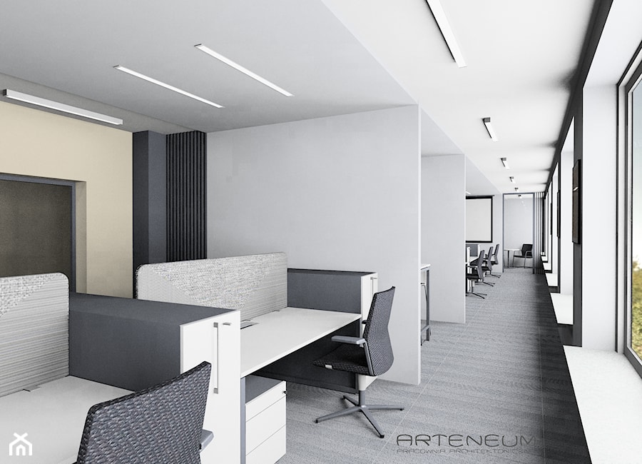 Biuro w Rzeszowie - Wnętrza publiczne, styl minimalistyczny - zdjęcie od ARTENEUM