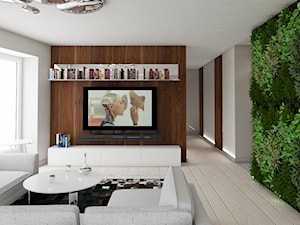 Apartament w Poznaniu - Salon, styl nowoczesny - zdjęcie od Nawrocki Interior Design