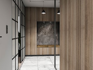 Męskie mieszkanie - Hol / przedpokój, styl nowoczesny - zdjęcie od Nawrocki Interior Design