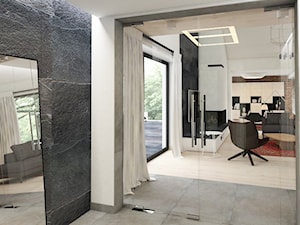 Dom w Chybach - Hol / przedpokój, styl nowoczesny - zdjęcie od Nawrocki Interior Design
