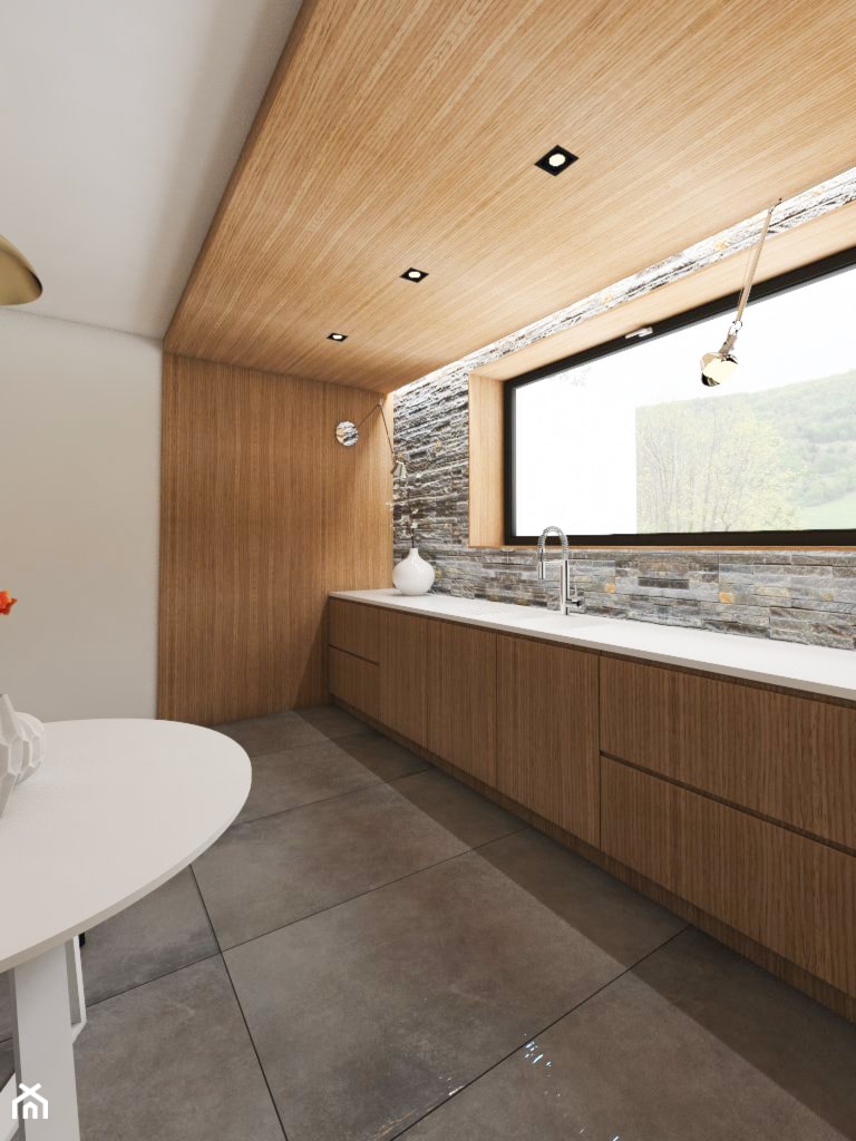 Dom w Chybach - Kuchnia, styl nowoczesny - zdjęcie od Nawrocki Interior Design