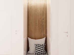 Mieszkanie z cegłą w roli głównej 🧱 ❤️ - Hol / przedpokój, styl nowoczesny - zdjęcie od Agnieszka Jastrzębska | Interior Design