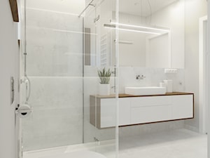 Minimalistyczna łazienka 🛁 - Łazienka, styl nowoczesny - zdjęcie od Agnieszka Jastrzębska | Interior Design