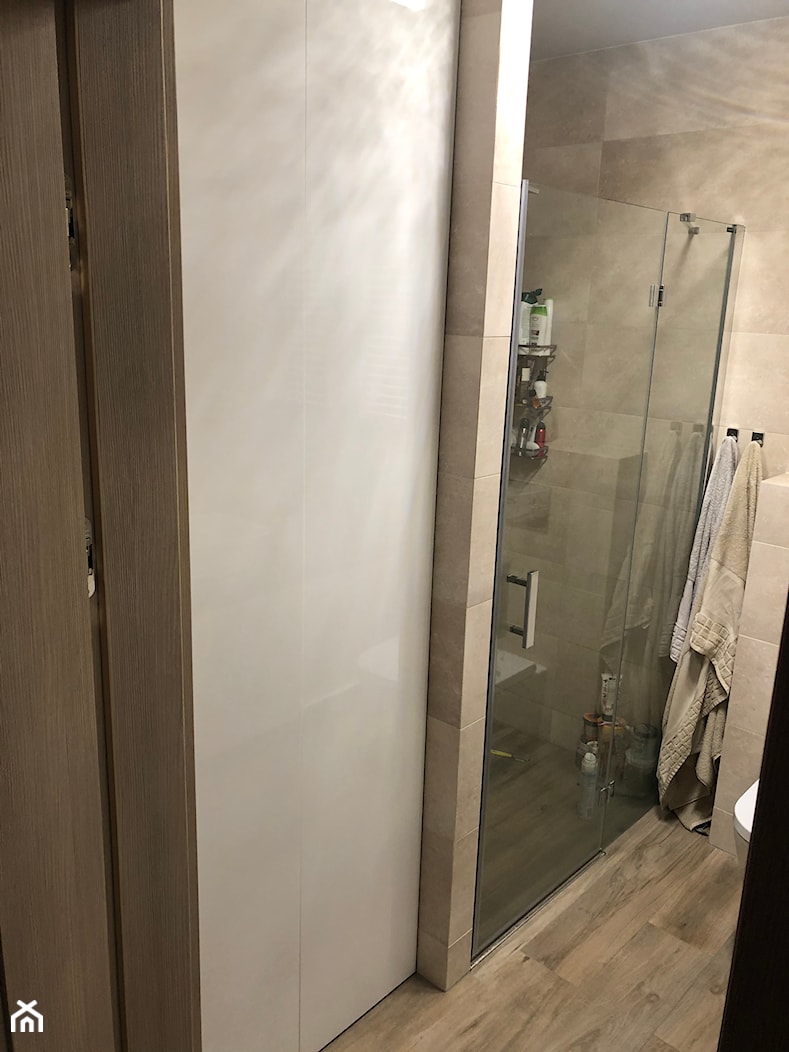 Nowoczesna łazienka z wnęką prysznicową - zdjęcie od Ania2708 - Homebook