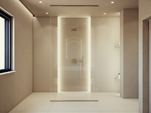 Przytulne proste wnętrza - Łazienka, styl minimalistyczny - zdjęcie od ES Projekty Wnętrz