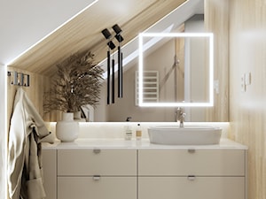 wnętrza domu - Łazienka, styl minimalistyczny - zdjęcie od ES Projekty Wnętrz