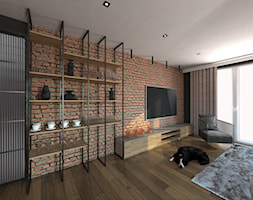 Dom w stylu loftowym - Salon - zdjęcie od ES Projekty Wnętrz - Homebook